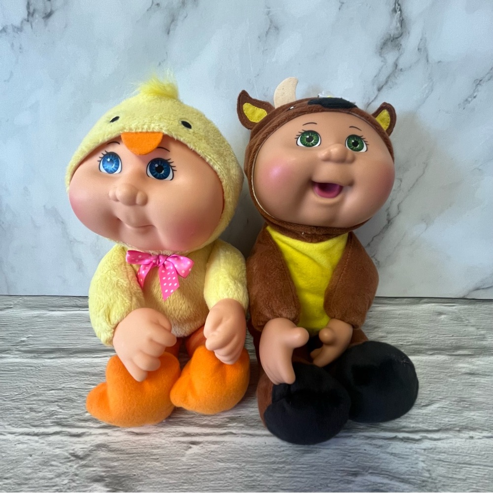 Cabbage Patch Kids Daphne The Ducky & Briggs The Bull